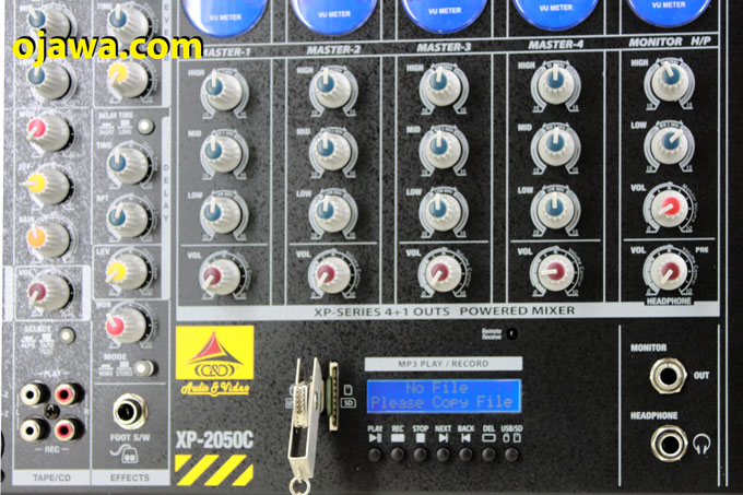 آمپلی فایر  دی اند دی xp 2050c 2